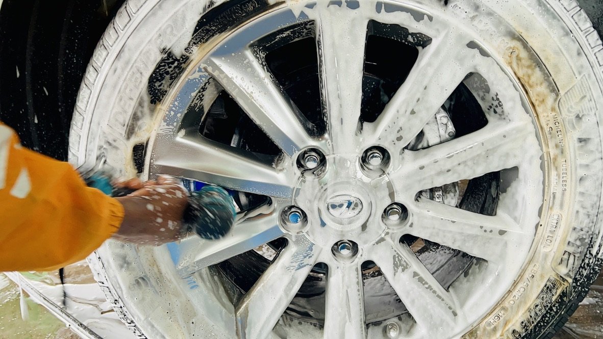 Décontamination ferreuse des jantes